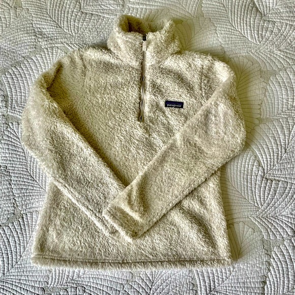 Patagonia Jackets & Blazers - White Patagonia Los Gatos 1/4 Zip Fleece Size S